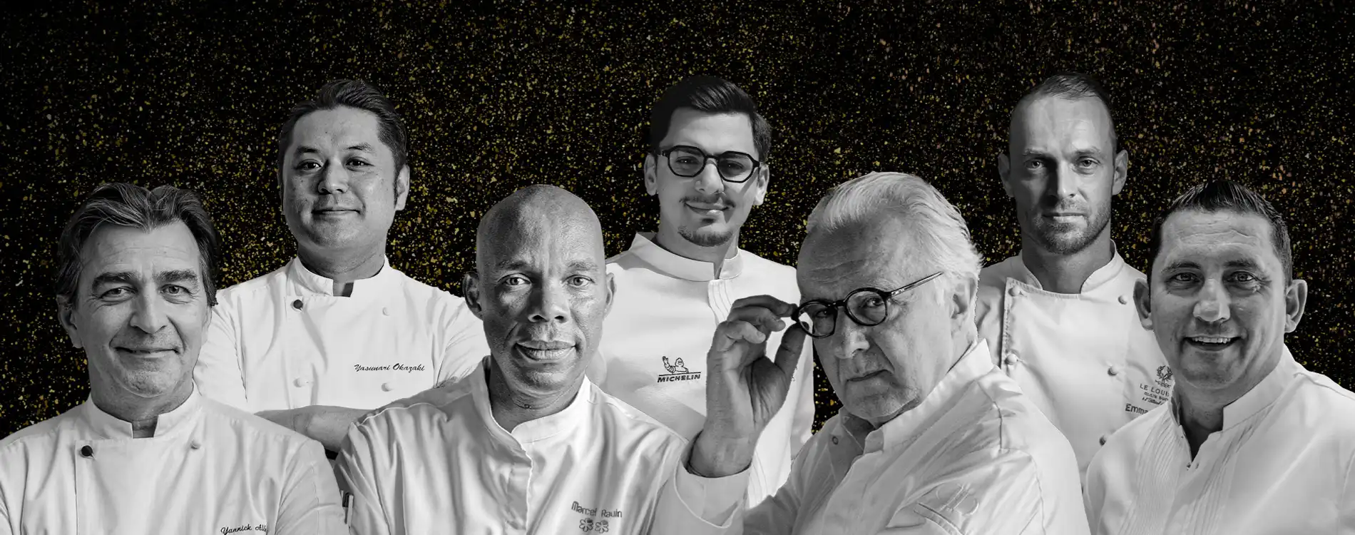 Visuels 7 chefs - Gala Festival des Etoilés