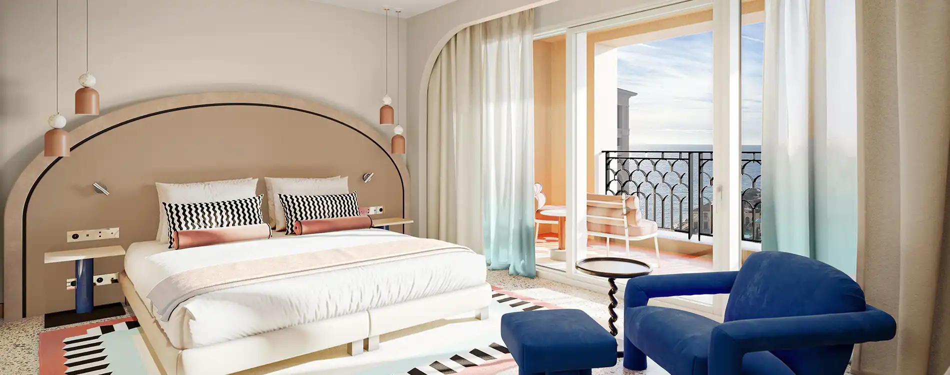 Monte-Carlo Bay Hotel & Resort - Chambre Prestige Corner