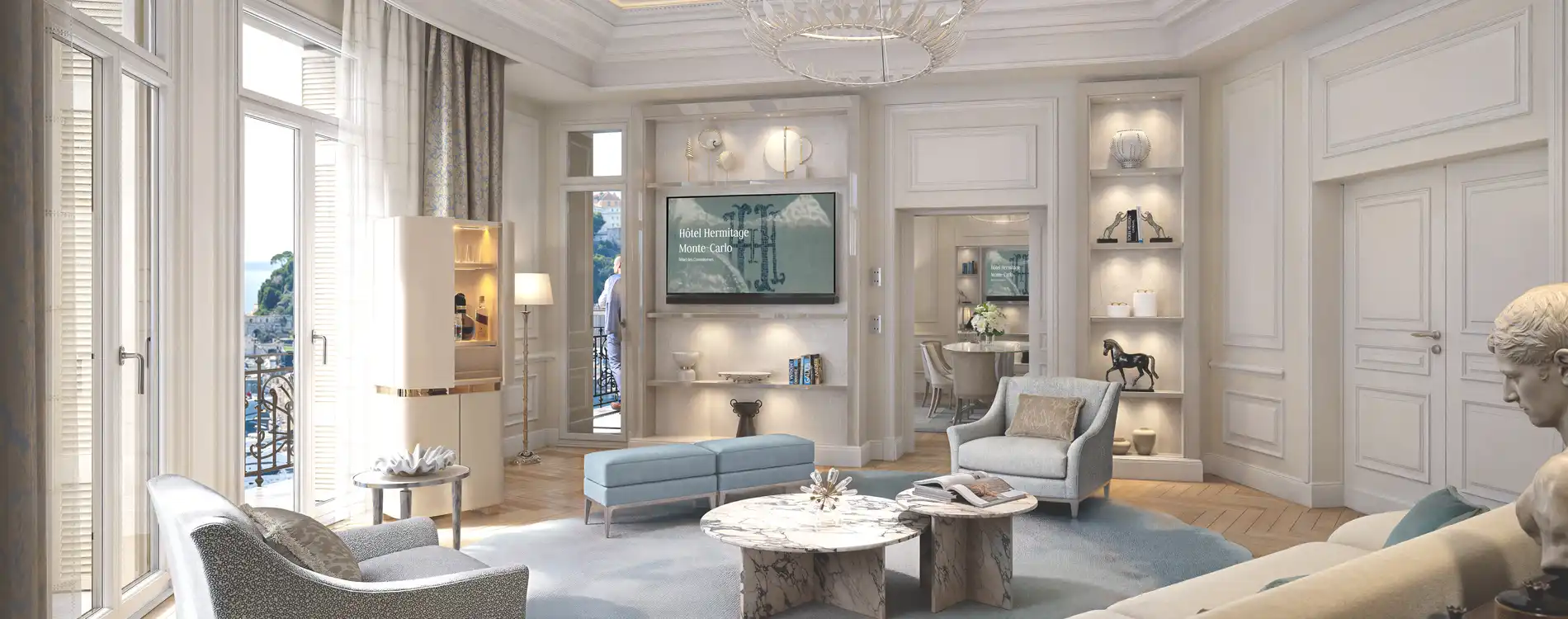 Diamond Suite Princière, Hôtel Hermitage Monte-Carlo