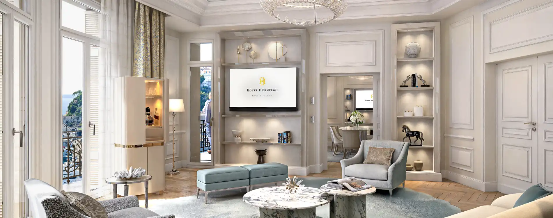 Diamond Suite Princière, Hôtel Hermitage Monte-Carlo