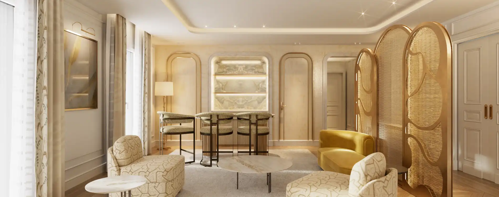 Diamond Suite Duplex, Hôtel Hermitage Monte-Carlo