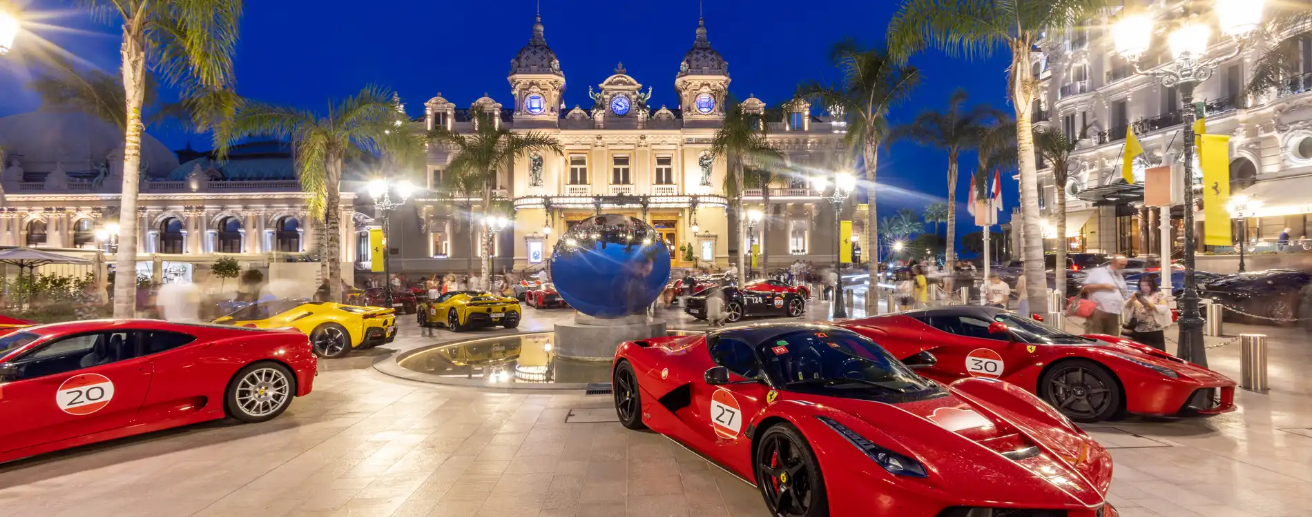 Rolls Royce at Casino Monte-Carlo, Place du Casino, Monte Carlo