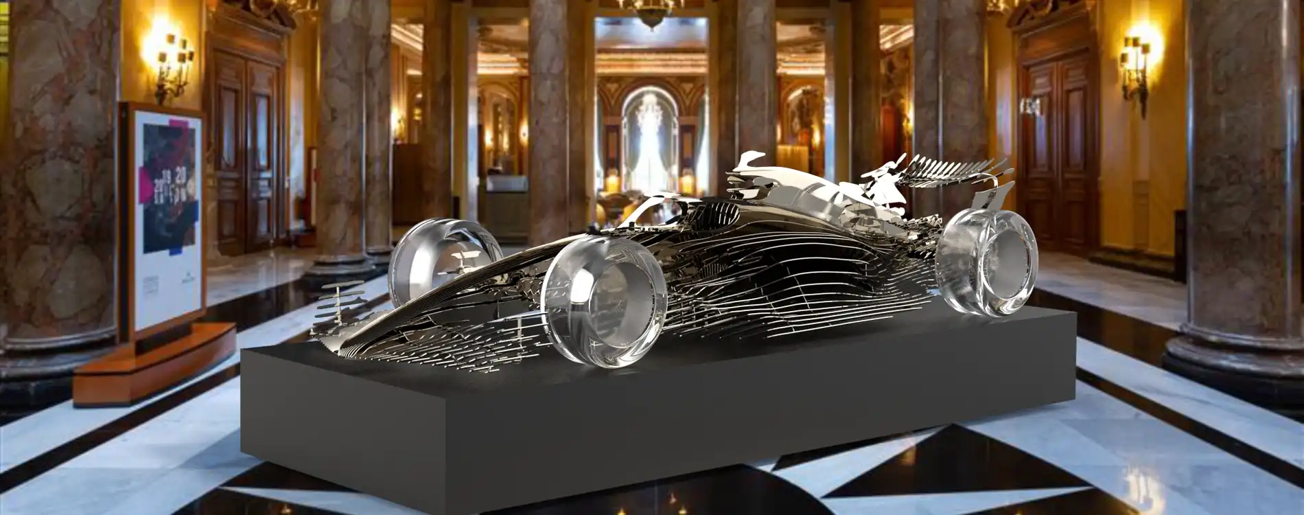 Sculpture F1 ©Steve Chaudanson