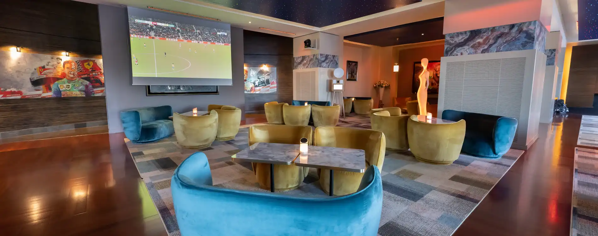 La Ligue des Champions au Blue Gin