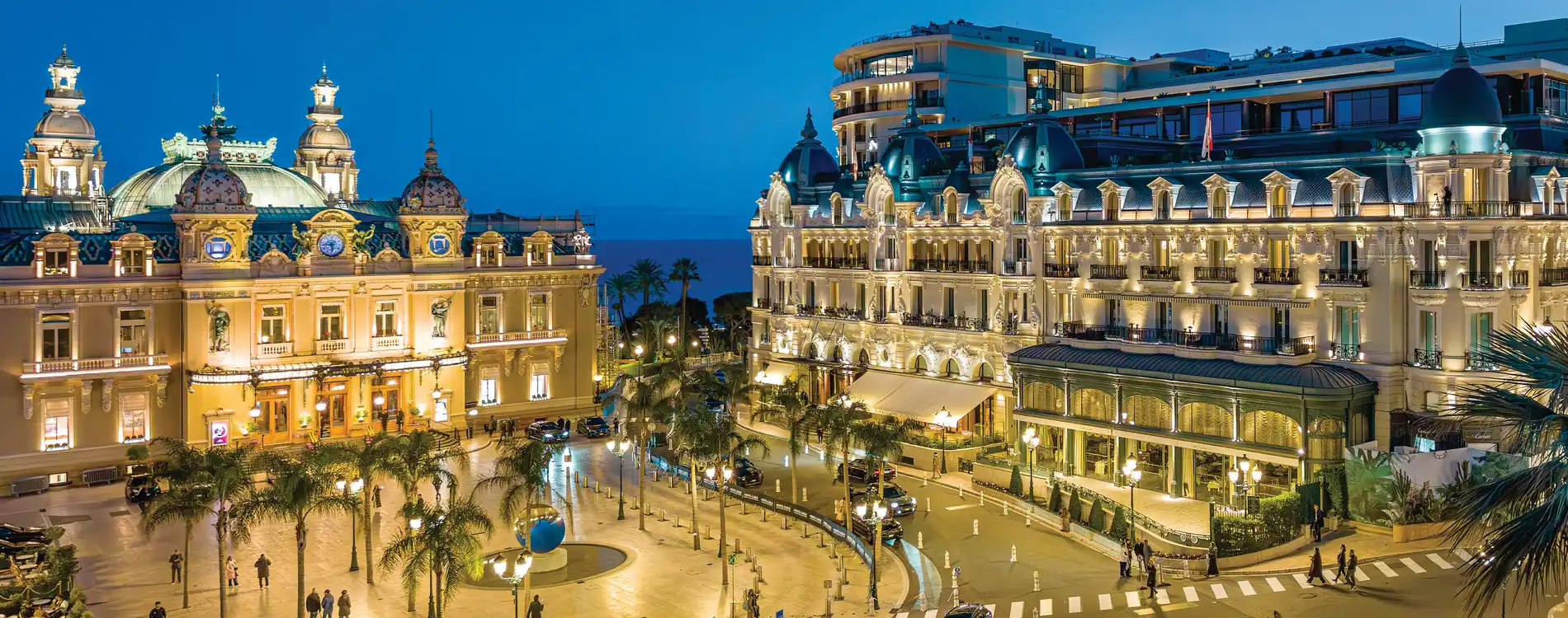 Place du Casino, Monte-Carlo Société des Bains de Mer