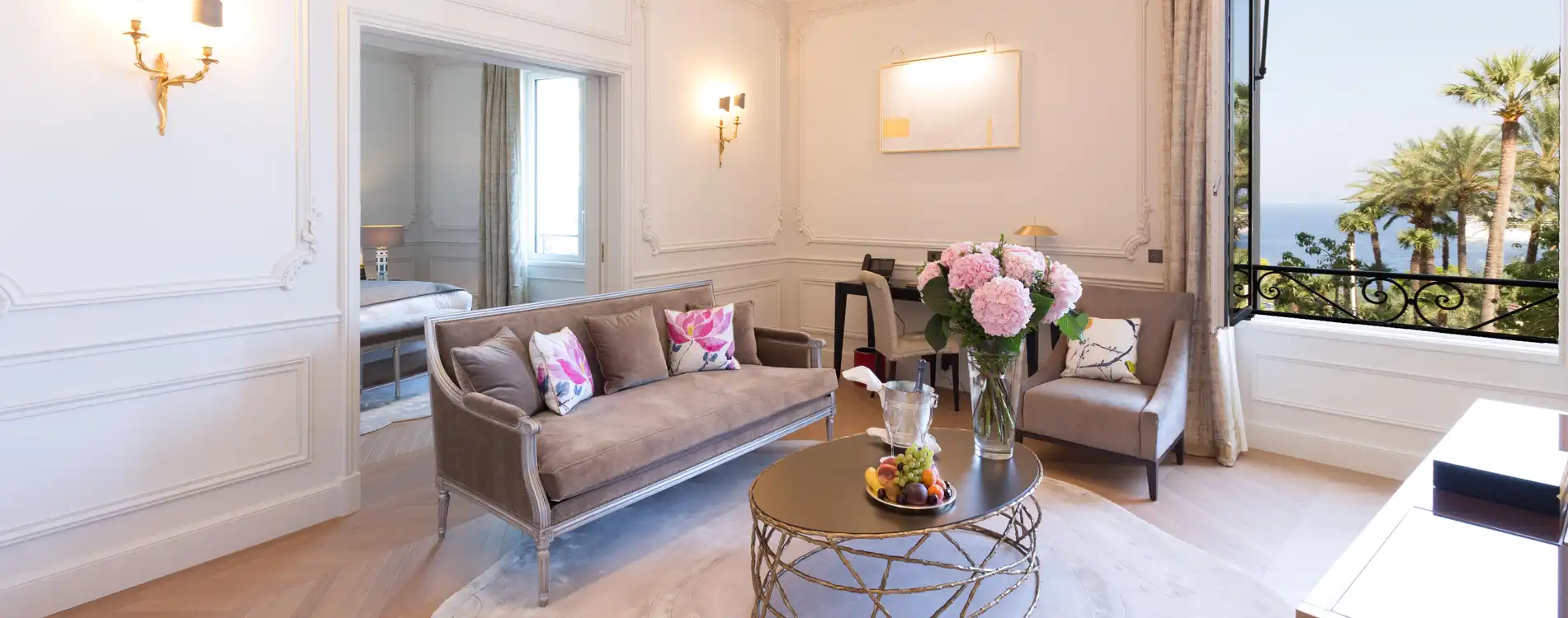 Hôtel de Paris Monte-Carlo suite vue mer