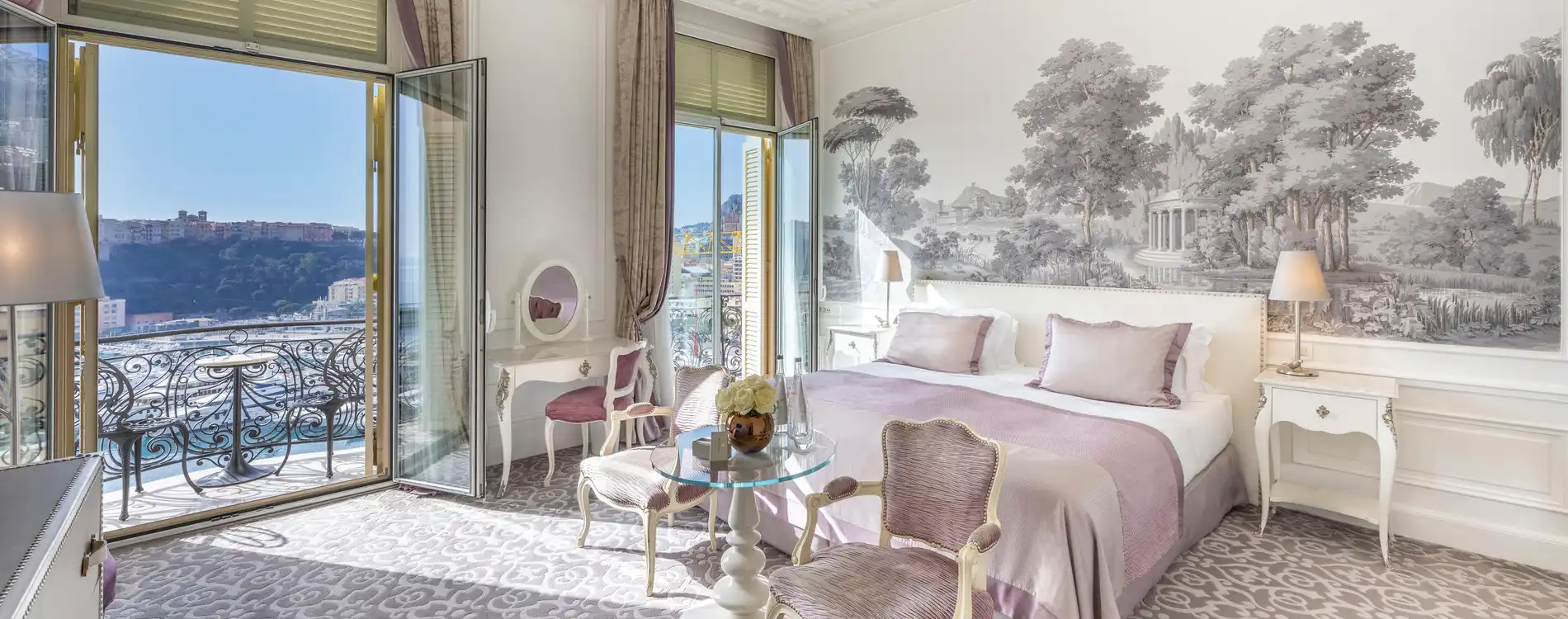 Hôtel Hermitage Monte-Carlo chambre exclusive vue mer
