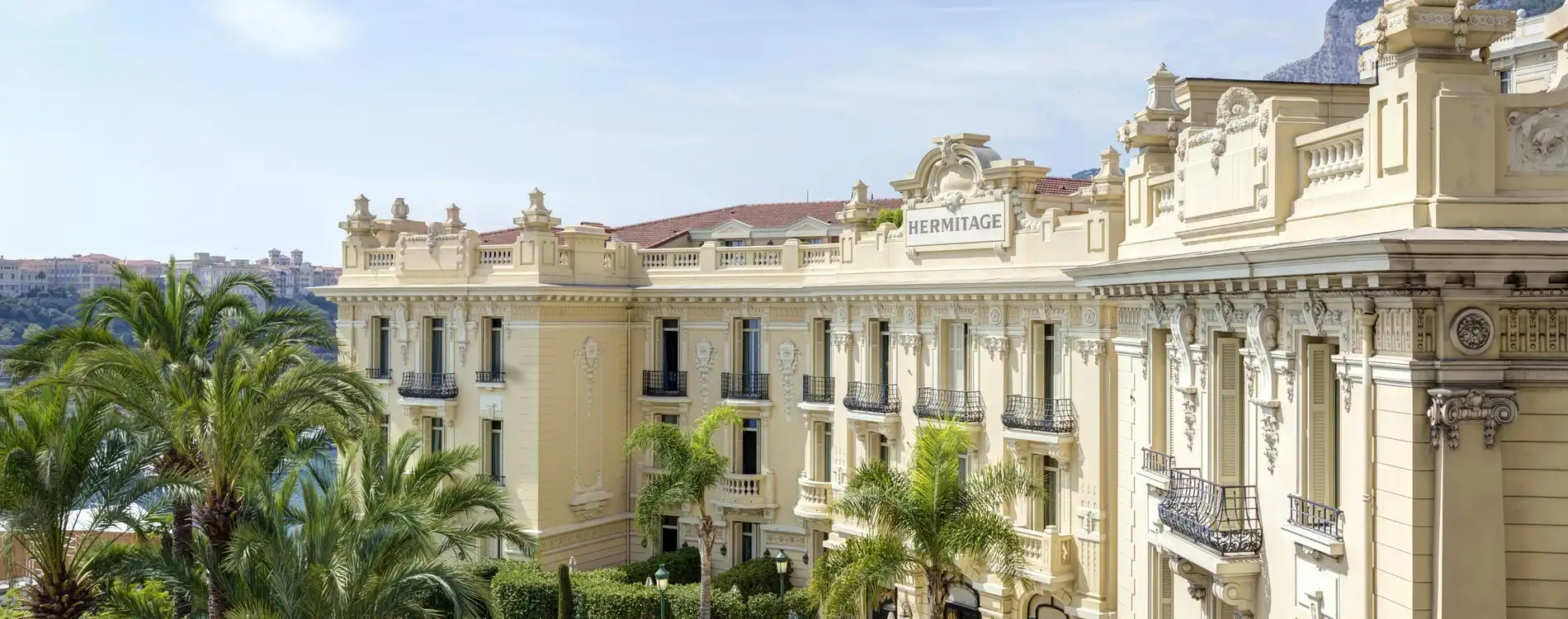 Hôtel Hermitage Monte-Carlo Façade Excelsior