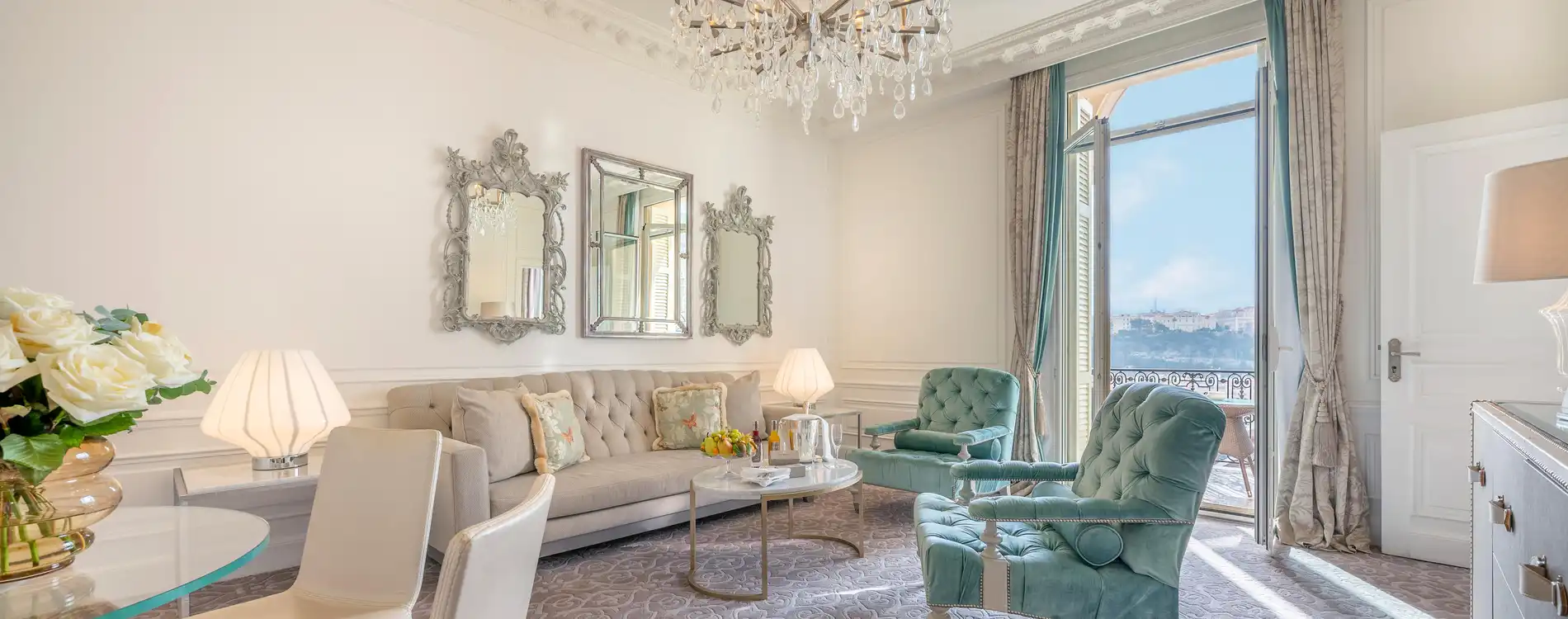 Hôtel Hermitage Monte-Carlo suite sea view