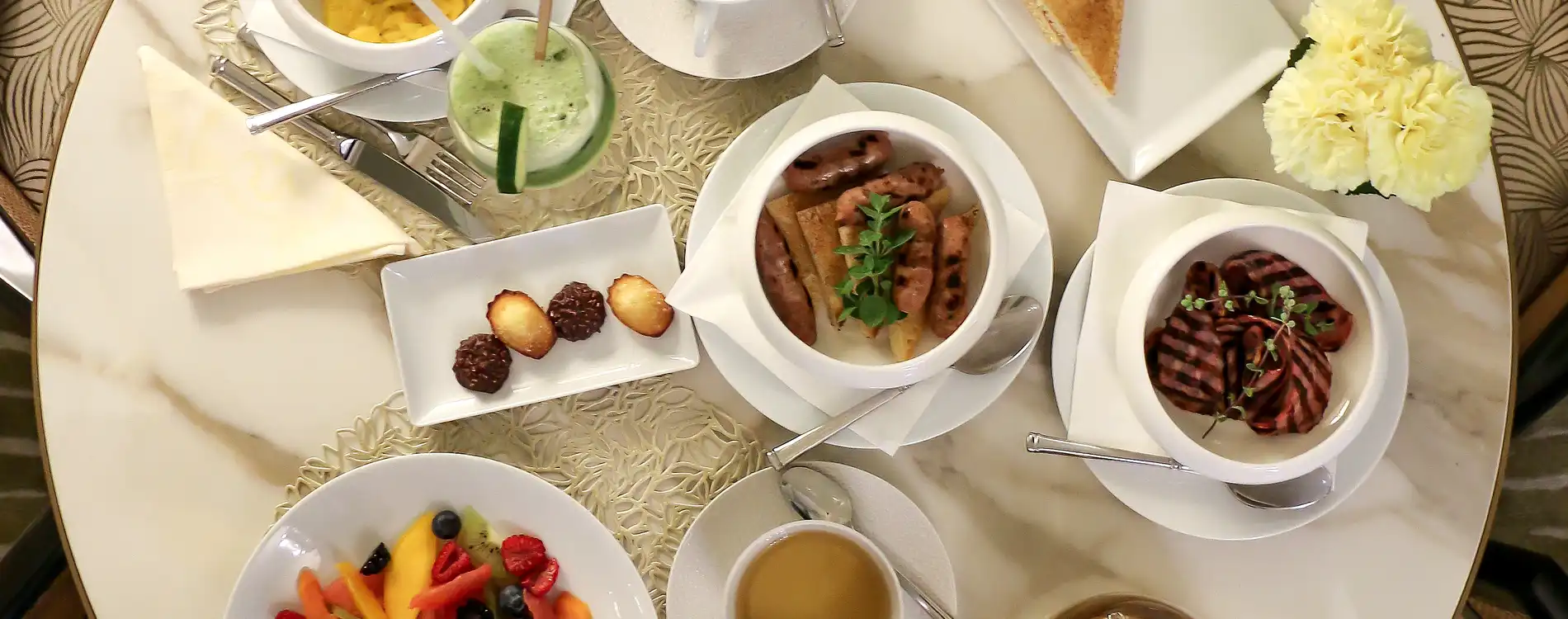 Hôtel Hermitage Limun Breakfast