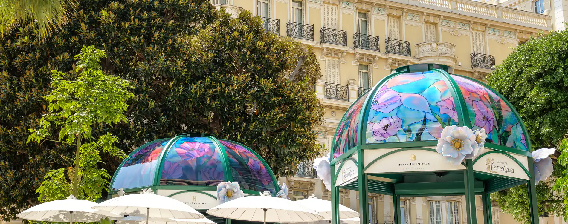Pop Up Perrier Jouët - Bar Square Beaumarchais | Hôtel Hermitage Monte-Carlo