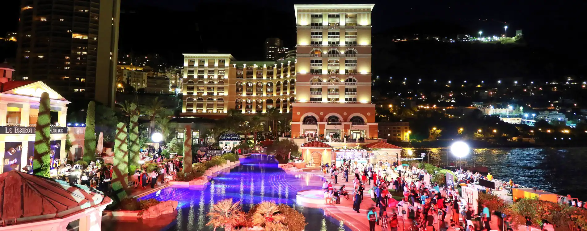 Monte-Carlo bay Hotel & Resort - lagon évènement