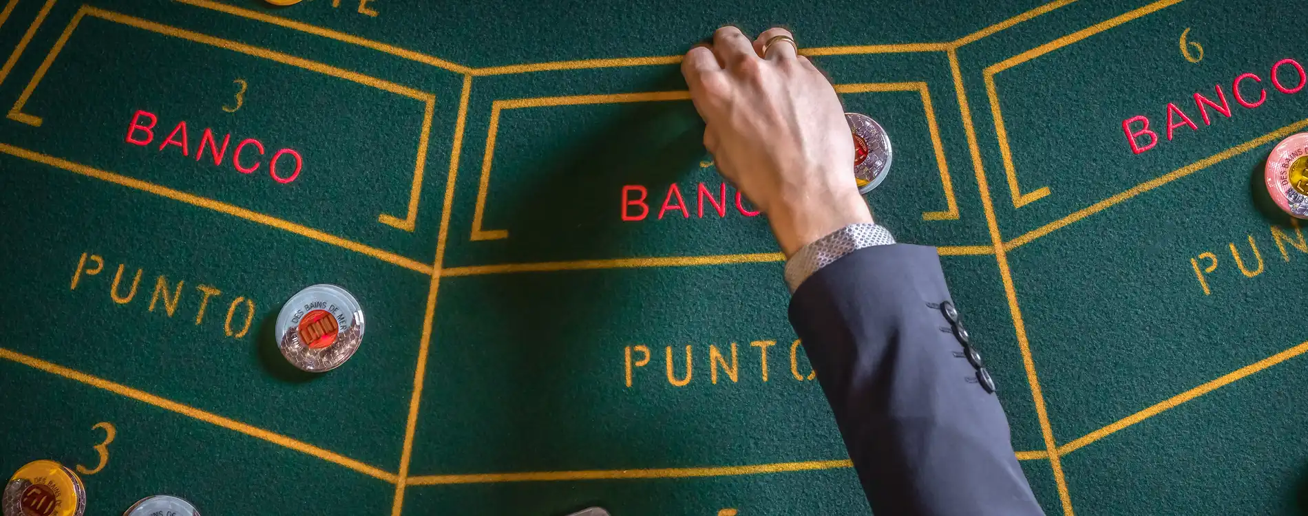 Punto banco card game Punto banco card game
