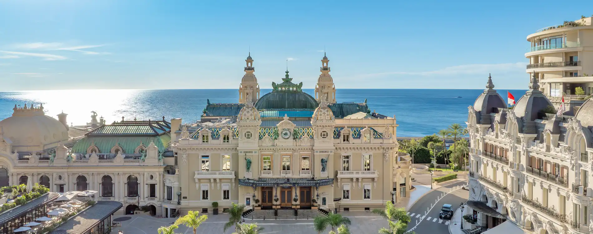 Place du Casino de Monte-Carlo - Daytime façade
