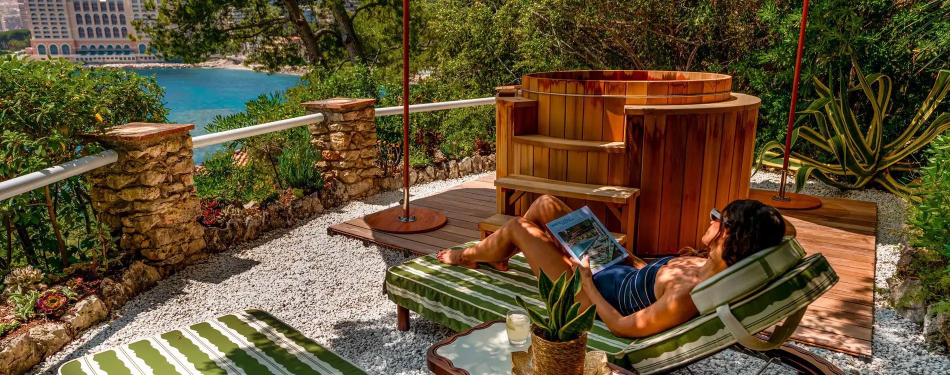 Club La Vigie - Restaurant Monte-Carlo Beach - Terrasse