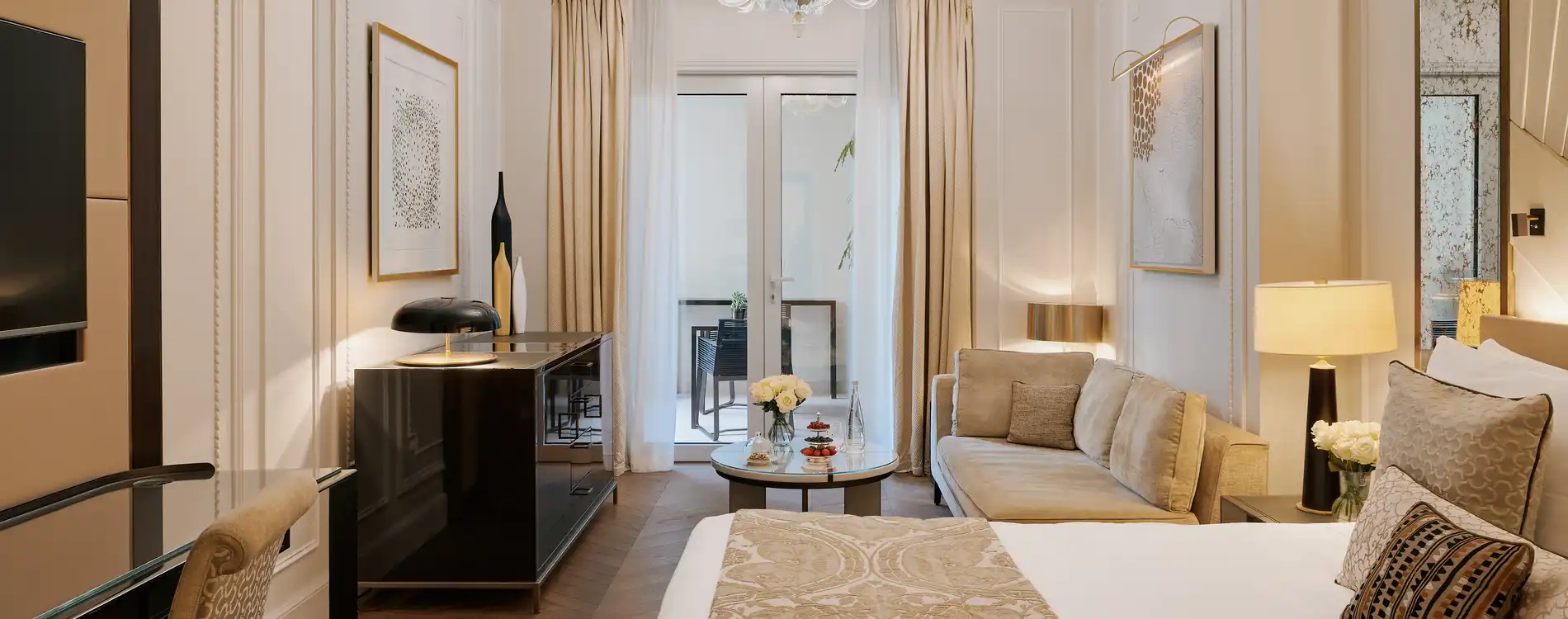Chambre Supérieure - Vue Patio, Hôtel de Paris Monte-Carlo