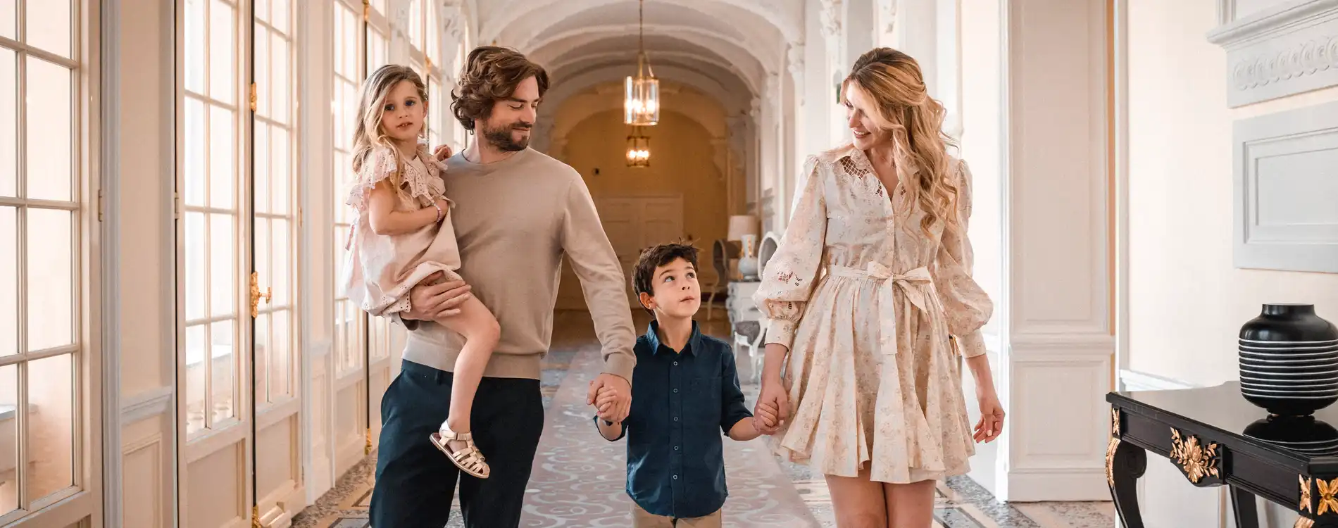 Famille, Hôtel Hermitage Monte-Carlo