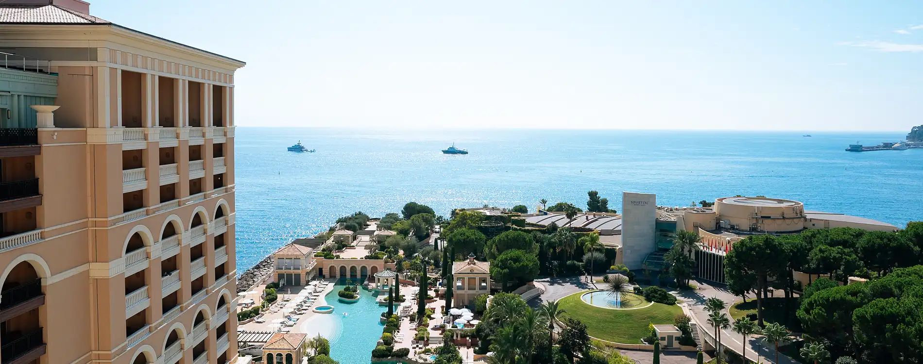 Vue mer du Monte-Carlo Bay Hotel & Resort