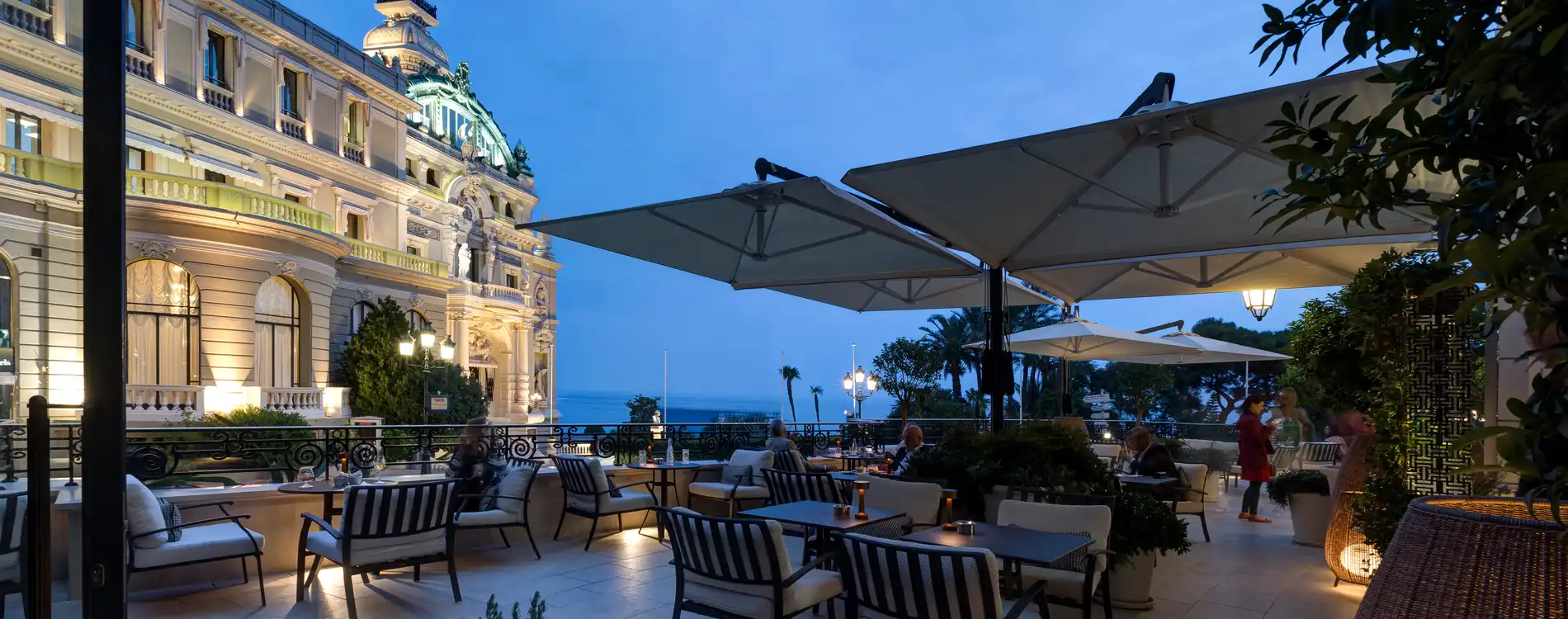 Hôtel de Paris - Terrasse du Bar Americain