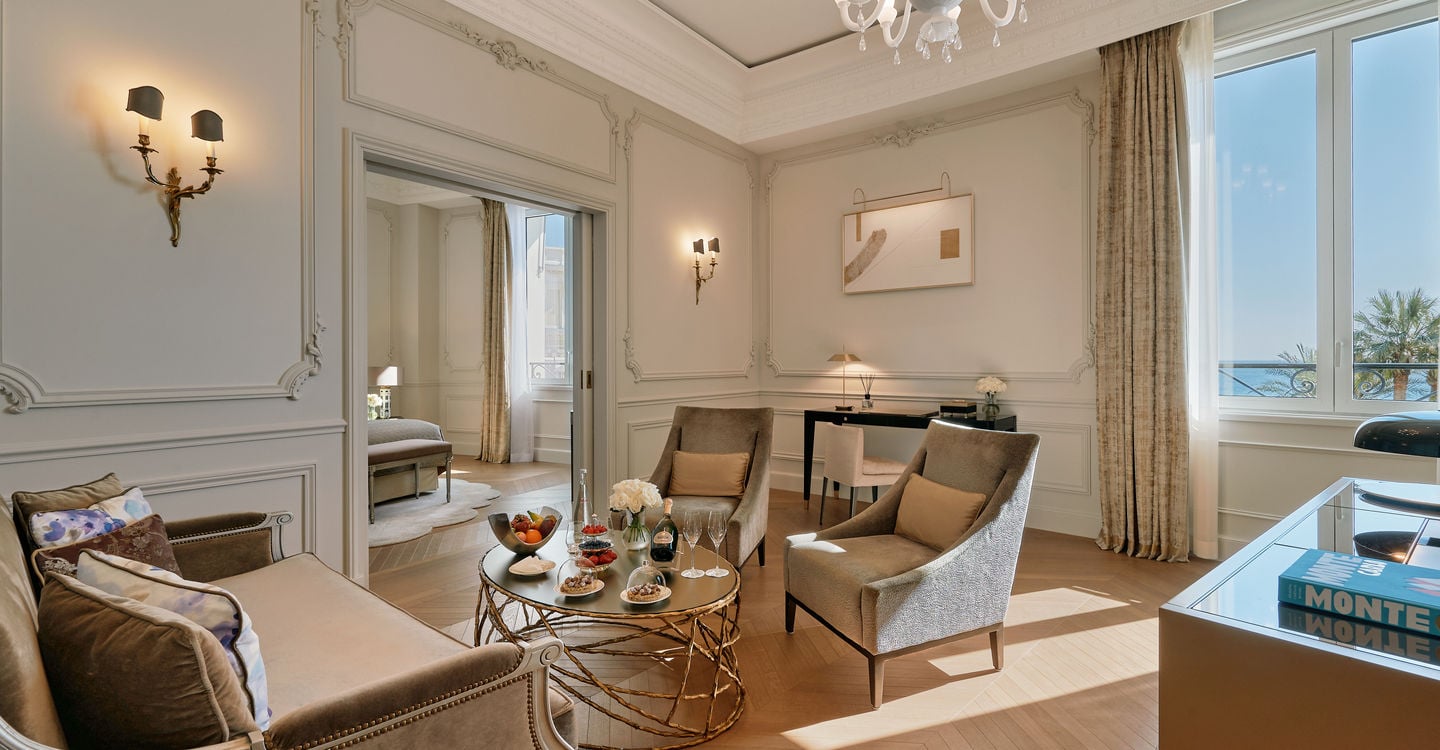 Suite - seaview - Hôtel de Paris Monte-Carlo | Monte-Carlo Société