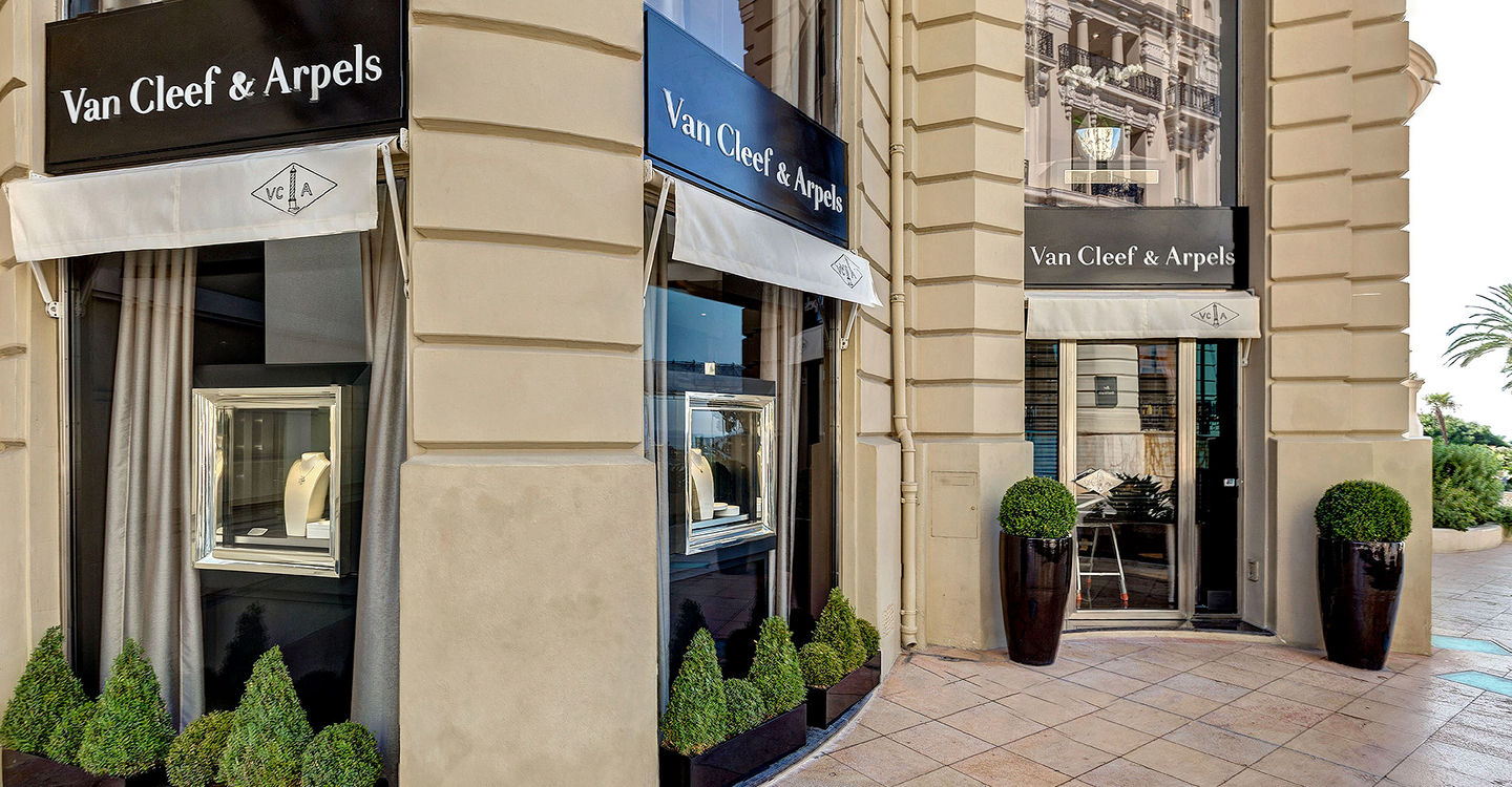 Van Cleef & Arpels in Monaco MonteCarlo Société des Bains de Mer