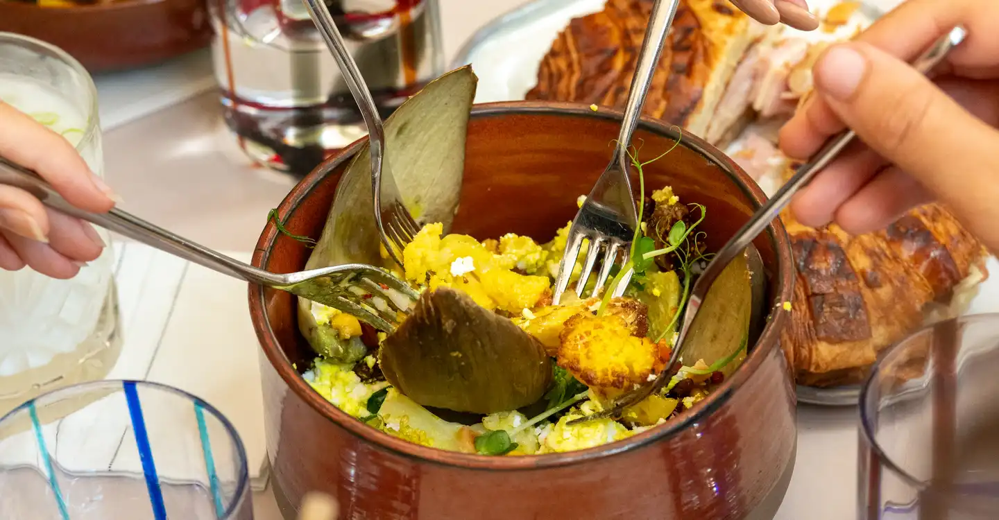 Mada One, Légumes fleurs en salade