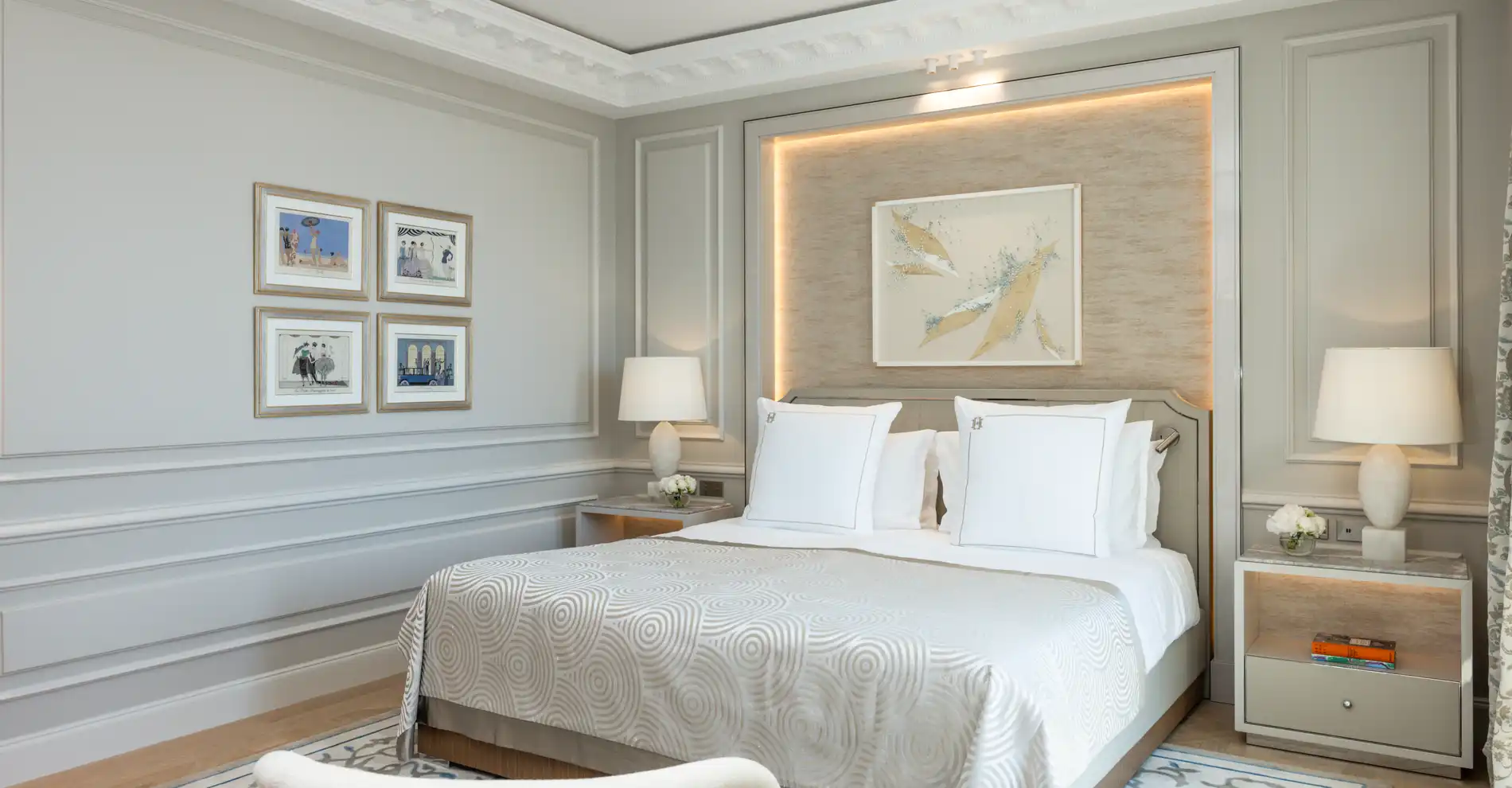 Hôtel Hermitage Monte-Carlo - Palace 5 étoiles - Diamond Suite Vue mer
