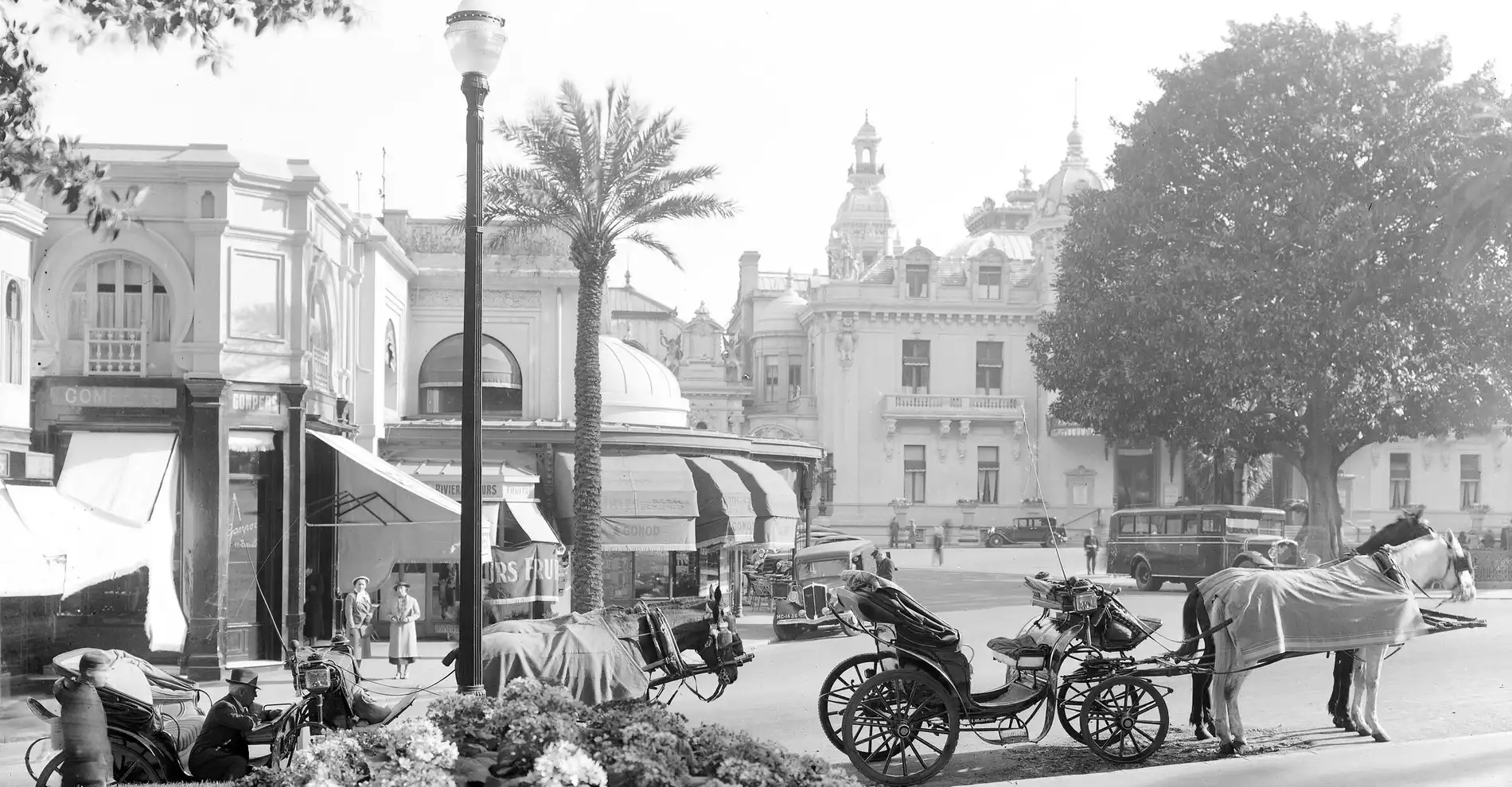 Place du Casino 1938 - Monaco