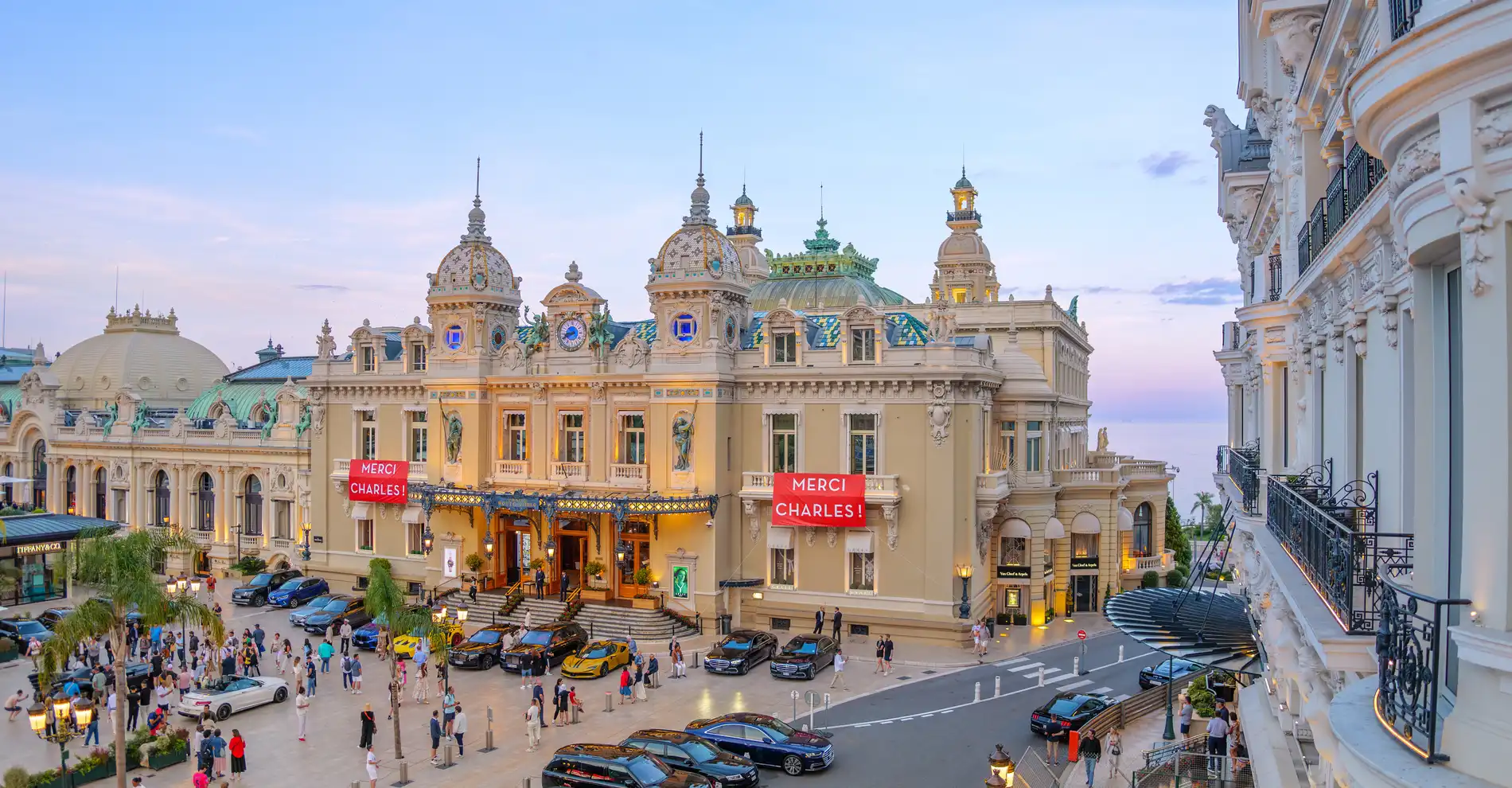 Charles Leclerc - Place du Casino de Monte-Carlo