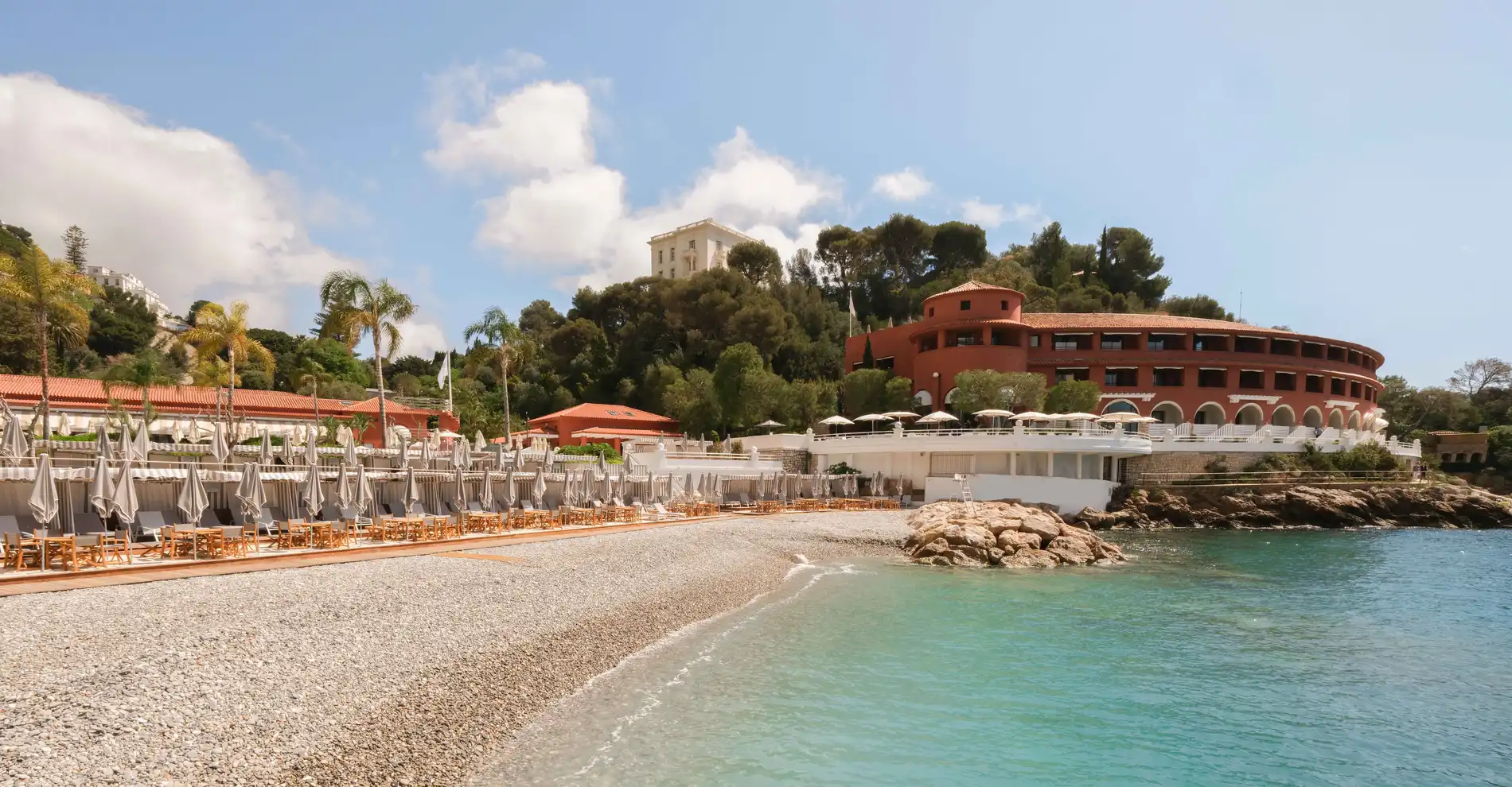 Vue extérieure Monte-Carlo Plage Privée