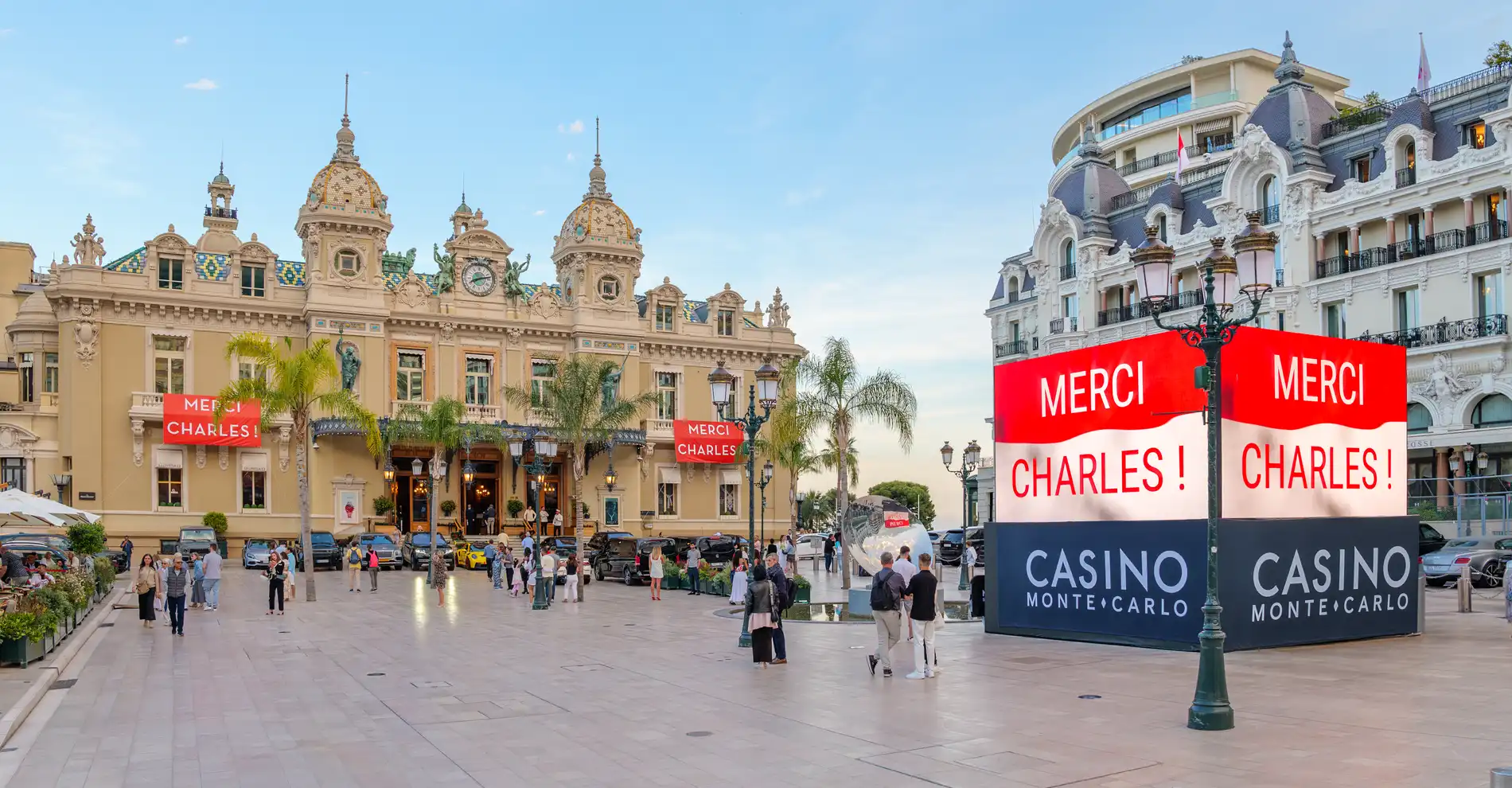 Charles Leclerc - Place du Casino de Monte-Carlo