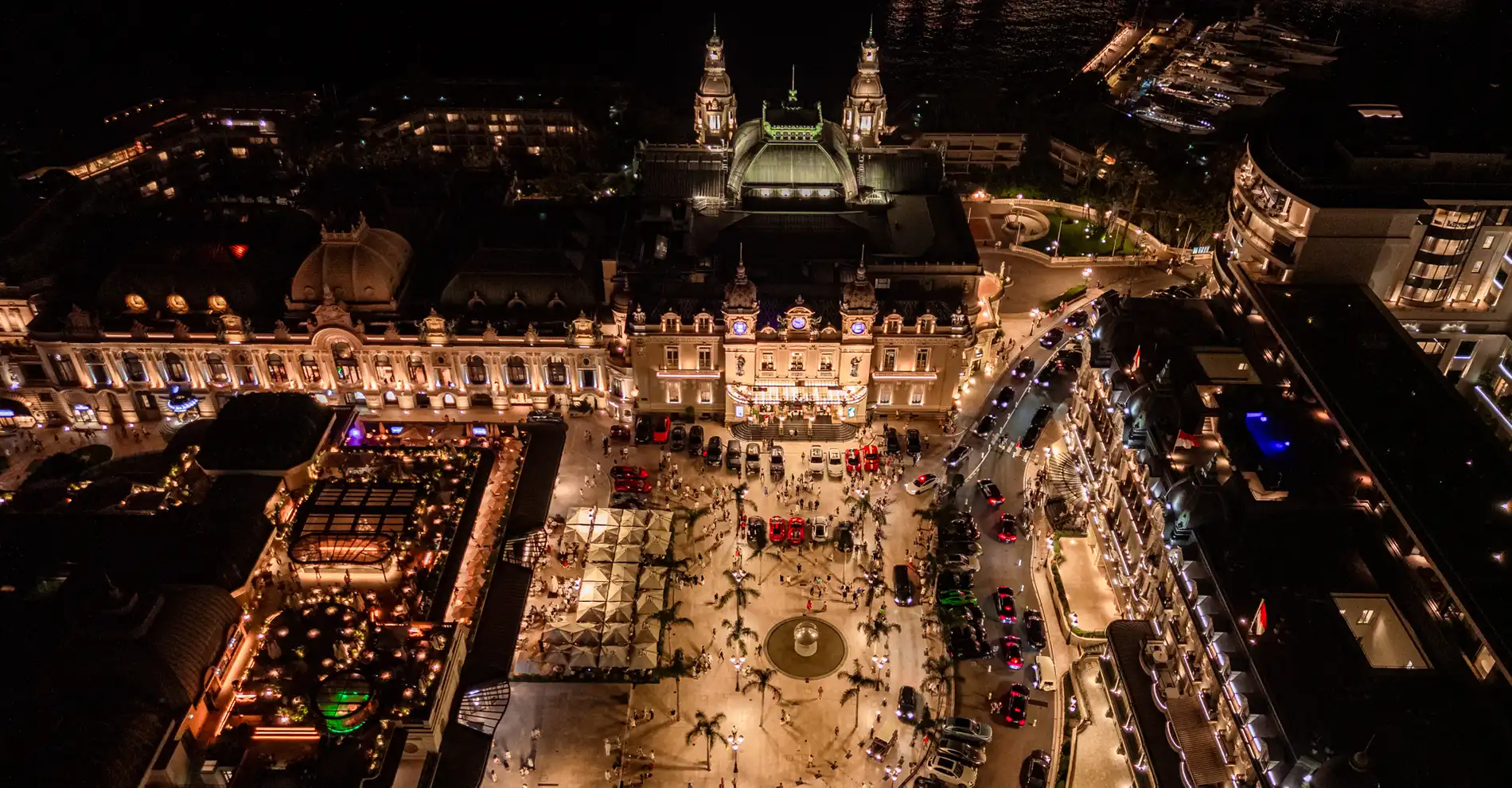 Place du Casino Monaco - Night