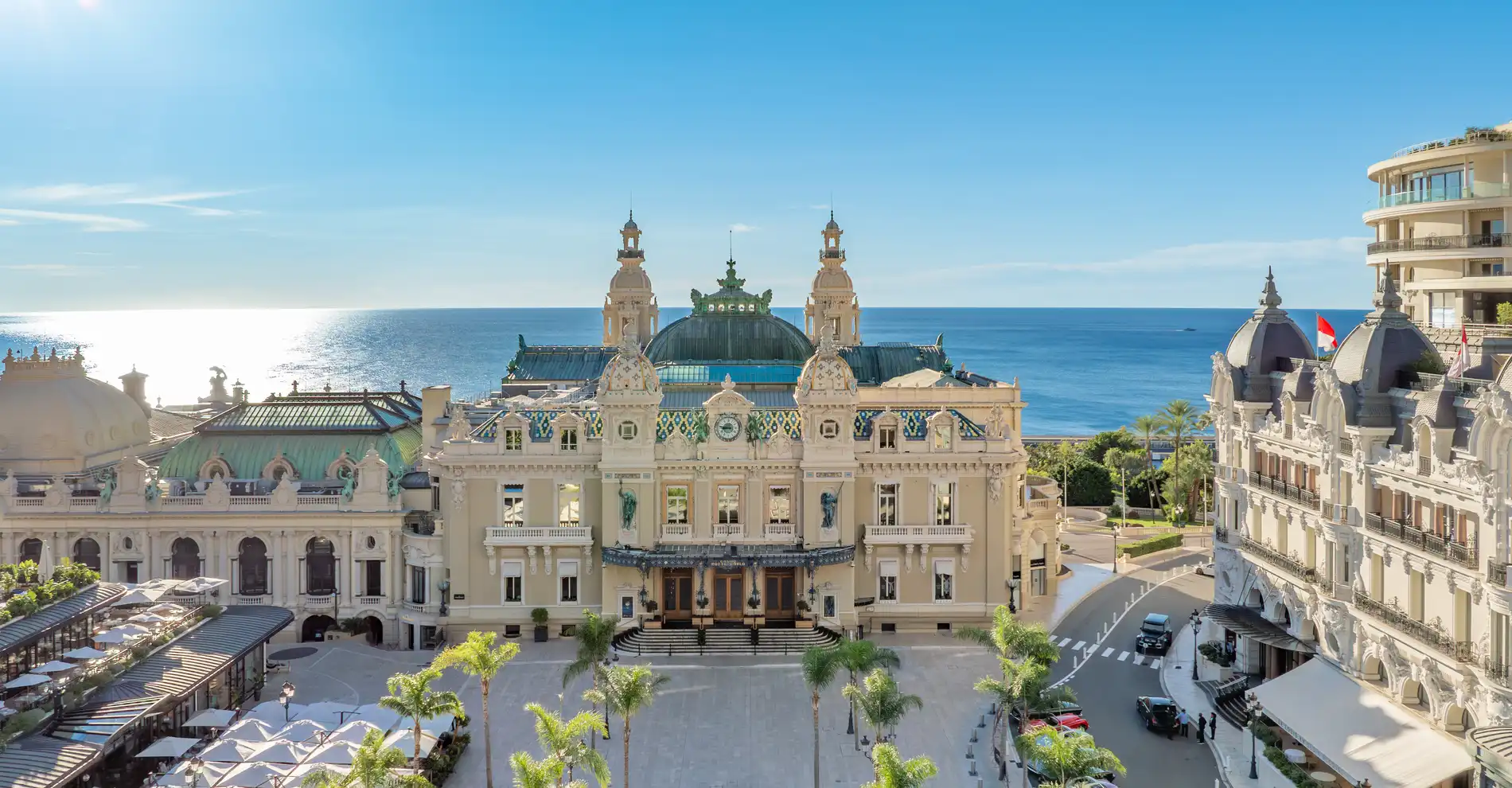 Place du Casino de Monte-Carlo - Façade de Jour