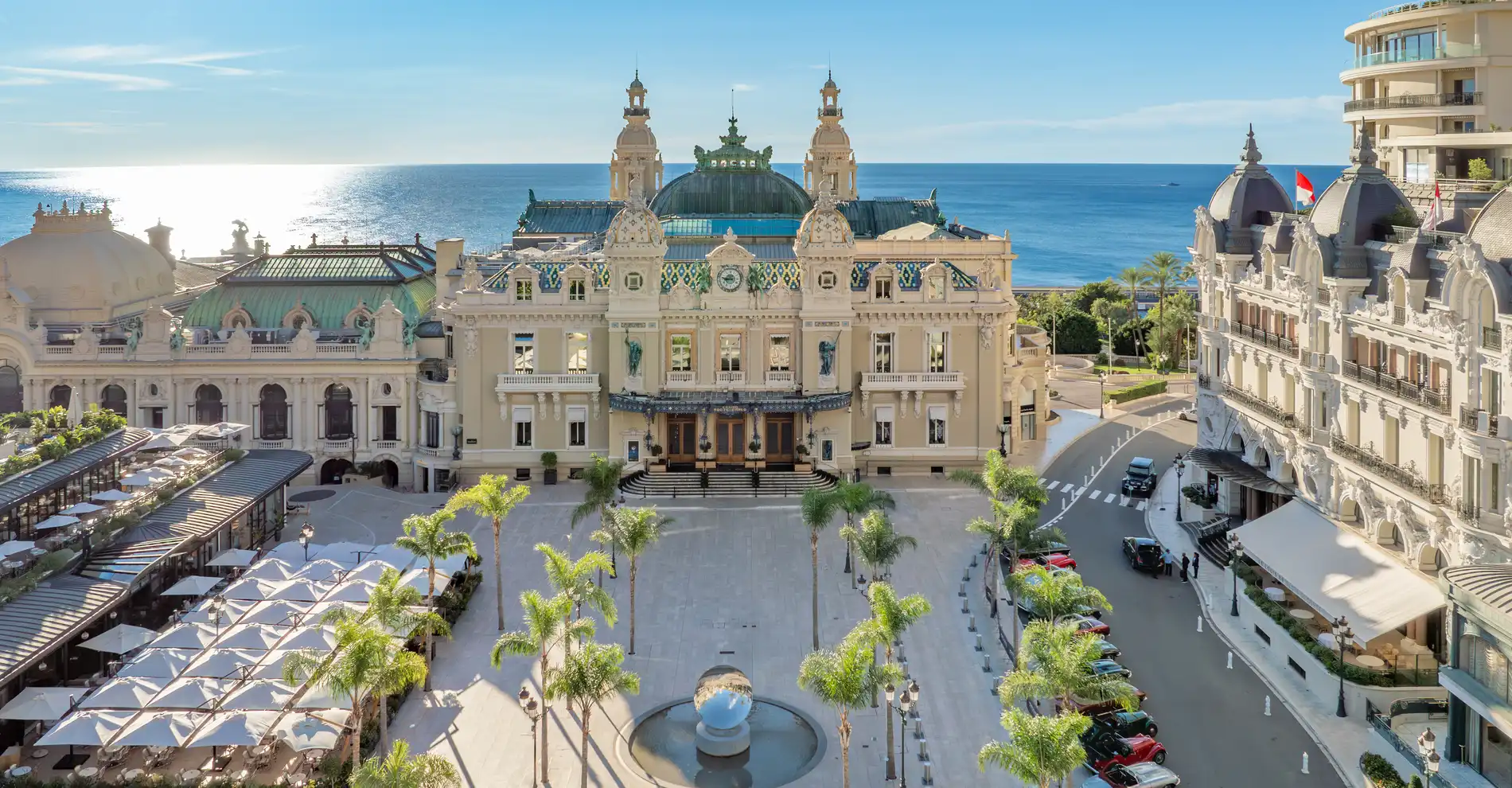 Place du Casino de Monte-Carlo - Façade de Jour