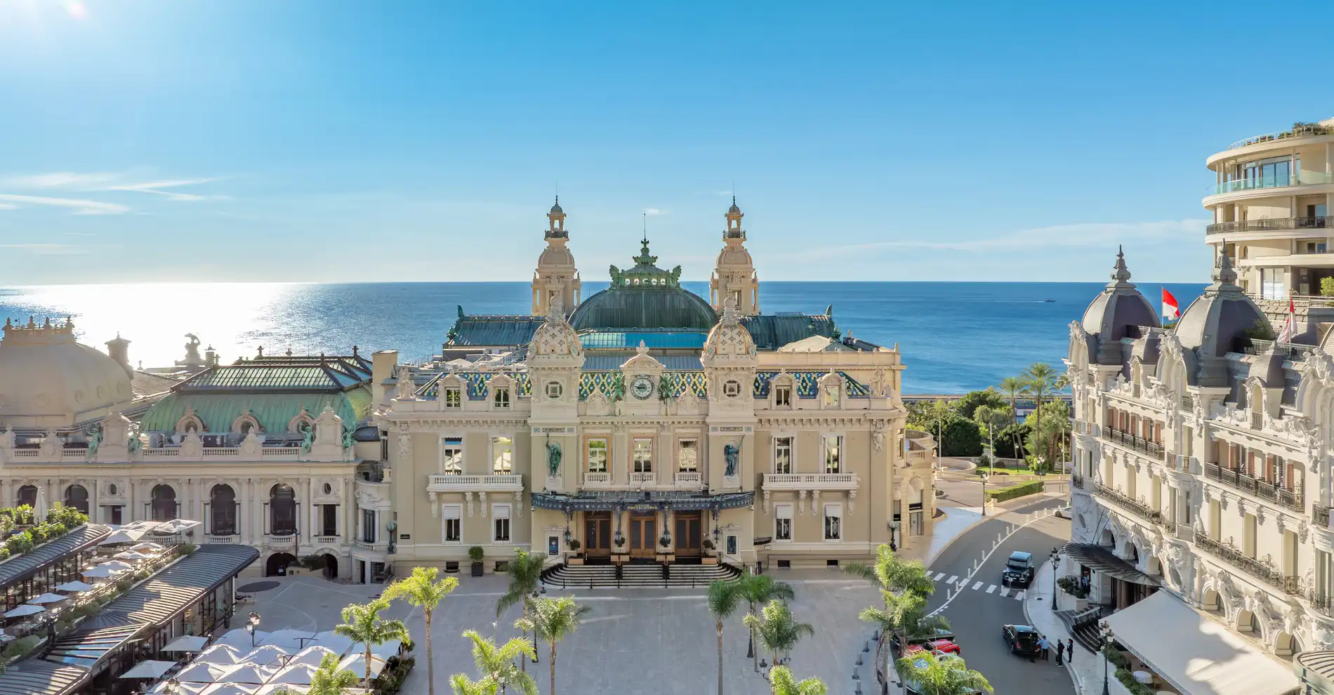 Place du Casino de Monte-Carlo - Daytime façade