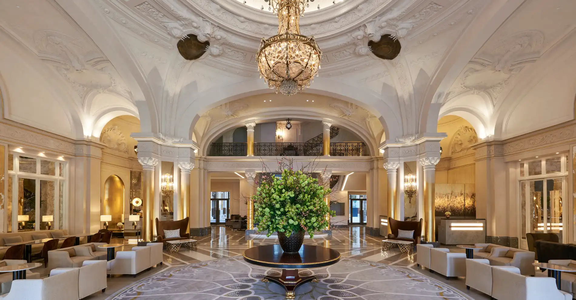Lobby de l'Hôtel de Paris Monte-Carlo
