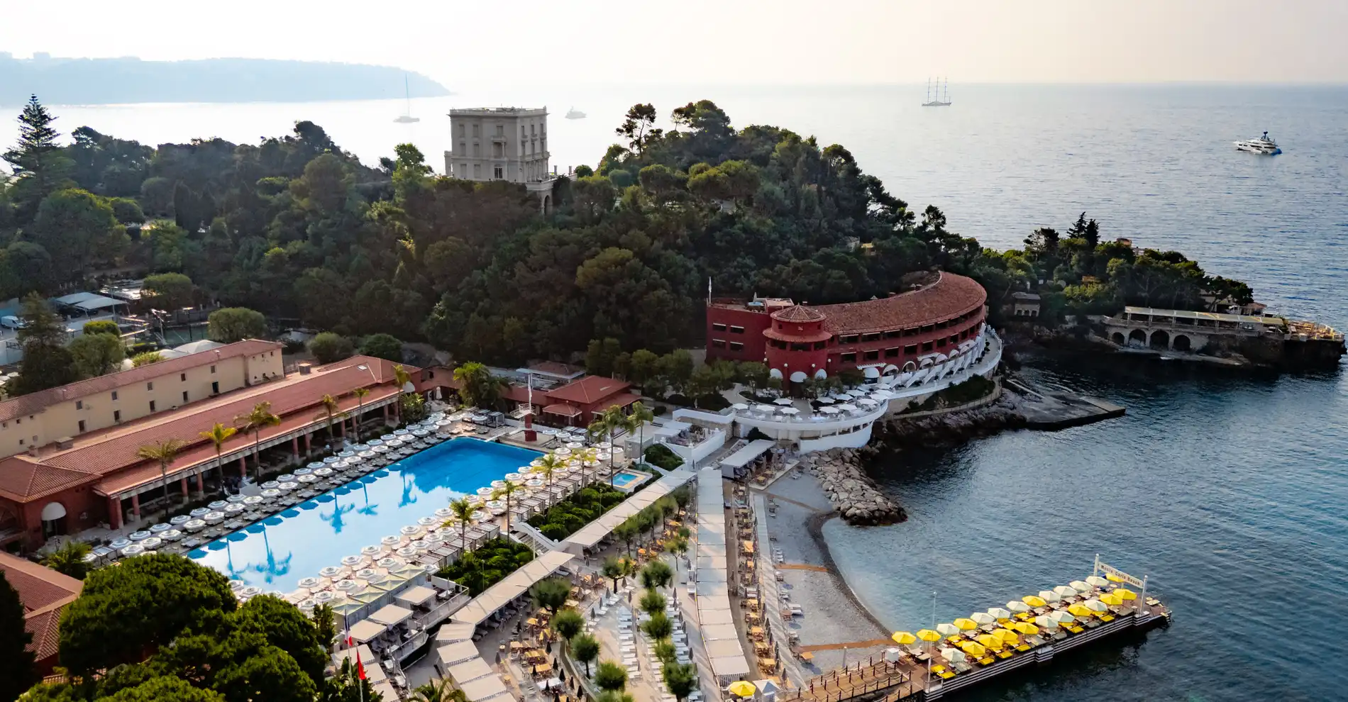 Monte-Carlo Beach - Hôtel Monaco 5 étoiles - Façade