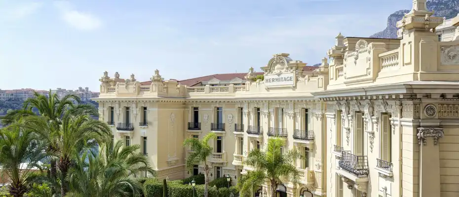 Hôtel Hermitage Monte-Carlo - Monaco Palace 5 étoiles - Façade