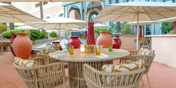 Terrasse de L'Orange Verte