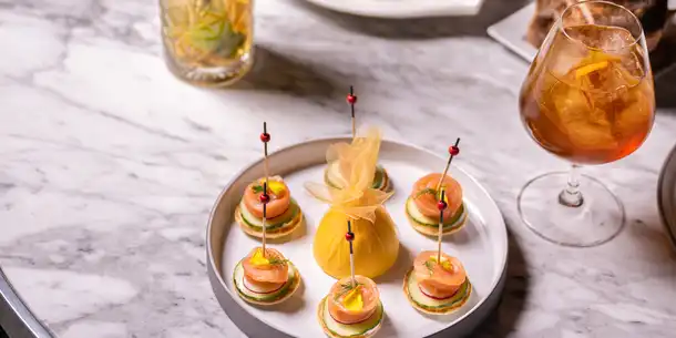 Blue Gin - Finger food