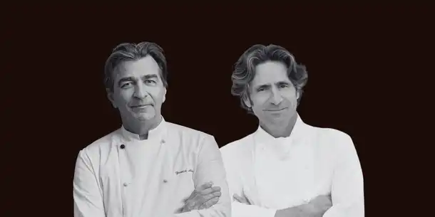 4 mains Yannick Alléno x Gérald Passedat