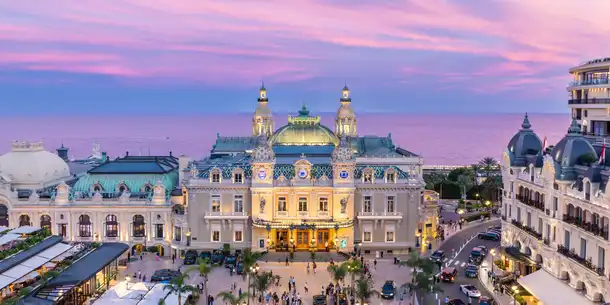 Place du Casino, Monte-Carlo Société des Bains de Mer