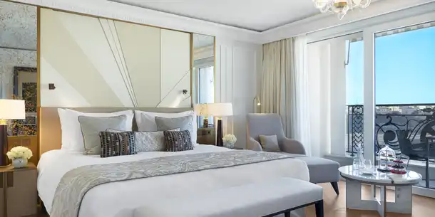 Hôtel de Paris Monte-Carlo exclusive room vue mer avec terrasse