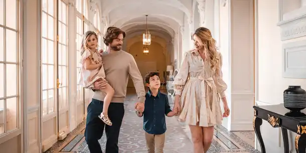 Famille, Hôtel Hermitage Monte-Carlo