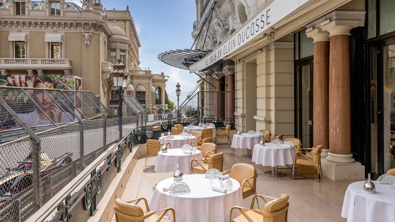 Enjoy the Monaco Grand Prix from the restaurants at the Hôtel de