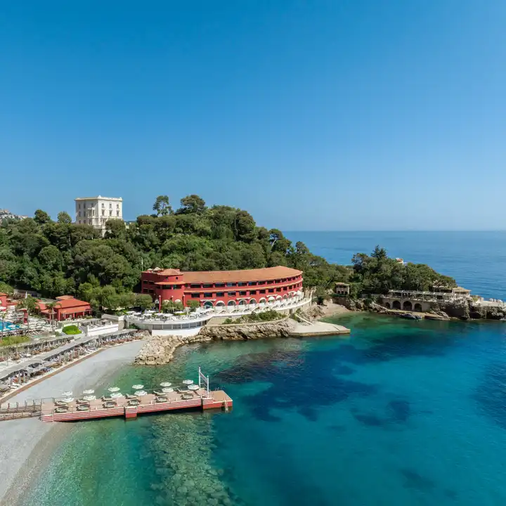 Monte-Carlo Beach in Roquebrune-Cap-Martin, France
