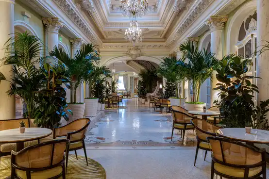 Vue intérieure Limun Hôtel Hermitage 